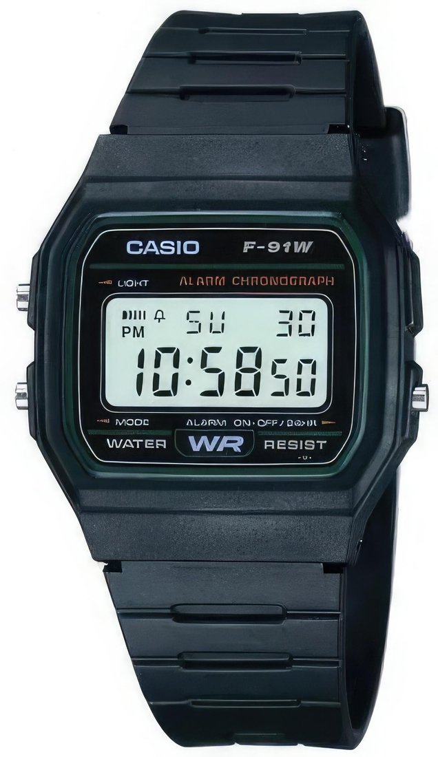

Наручные часы Casio F-91W-3S