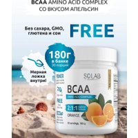 BCAA Solab BCAA 2:1:1 (180 г, апельсин)