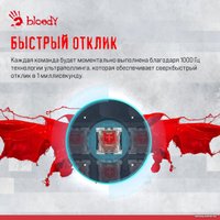 Клавиатура A4Tech Bloody S87 Energy Red (Bloody BLMS Red Plus)