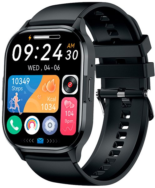 

Фитнес-браслет Fontel iWatch 10 Amoled (черный)