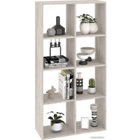 Стеллаж Кортекс-мебель Дельта-8 71x140 (дуб монтерей)