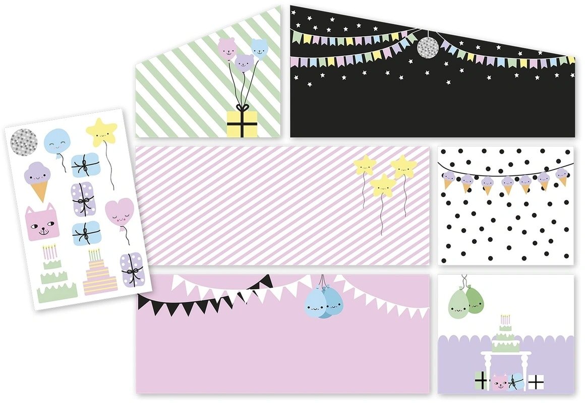 

Аксессуары для кукольного домика Lundby Обои Творческая вечеринка LB-60500800