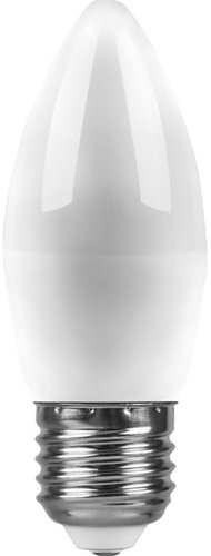 Светодиодная лампочка Feron LB-570 Свеча E27 9W 4000K 25937