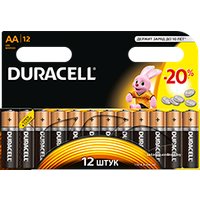 Батарейка DURACELL AA 12 шт.