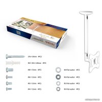 Кронштейн для телевизора UniTeki LCD2101 (белый)