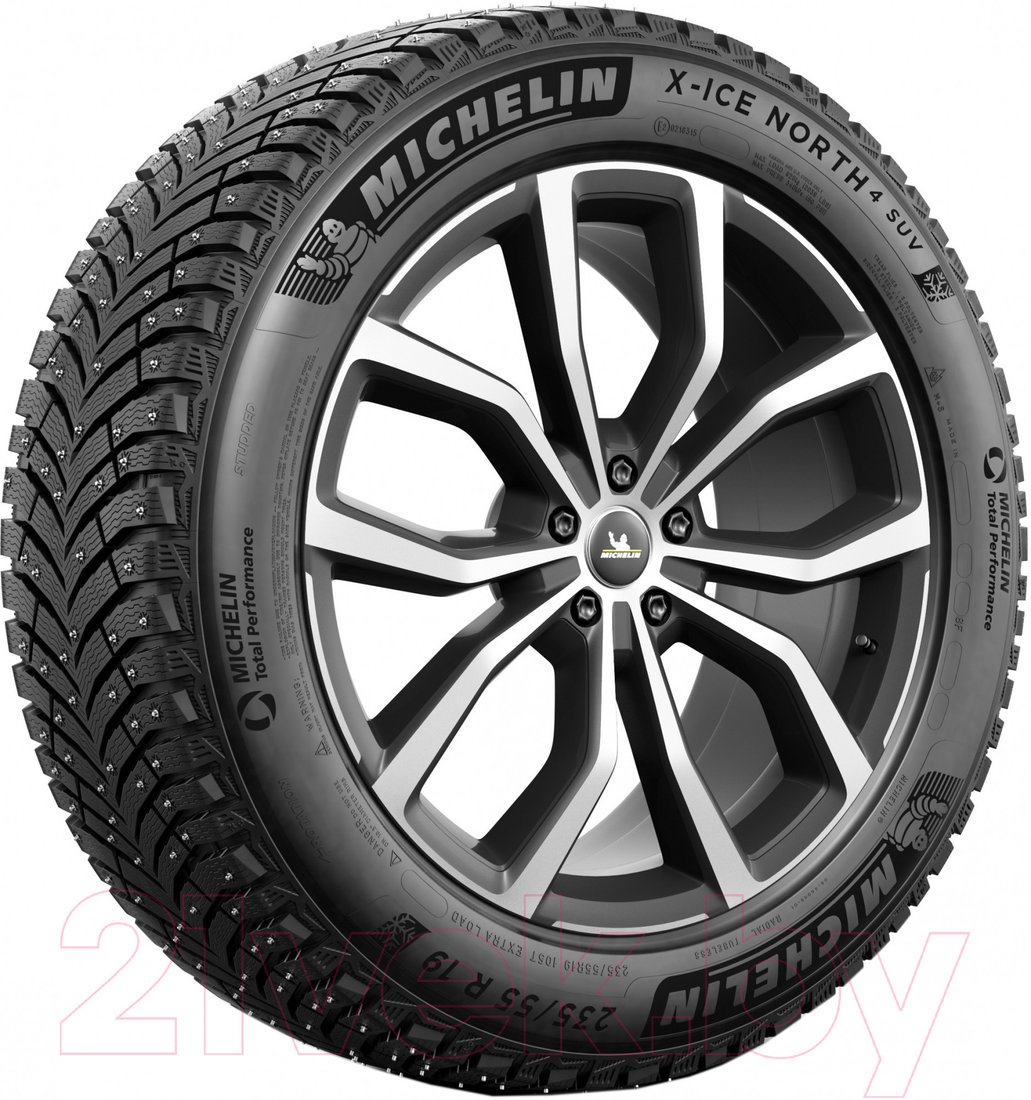 

Зимние шины Michelin X-Ice North 4 SUV 255/40R22 103T (шипы)