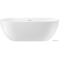 Ванна Wellsee Chic Riviera 179x84,5 236803001 (отдельностоящая ванна белый глянец, экран, ножки, сифон-автомат хром)