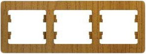 

Рамка Schneider Electric Glossa GSL000503 (дуб)