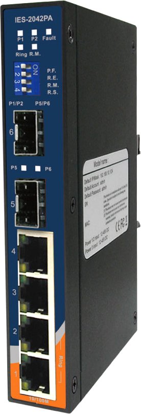 

Управляемый коммутатор 2-го уровня ORing IES-2042PA
