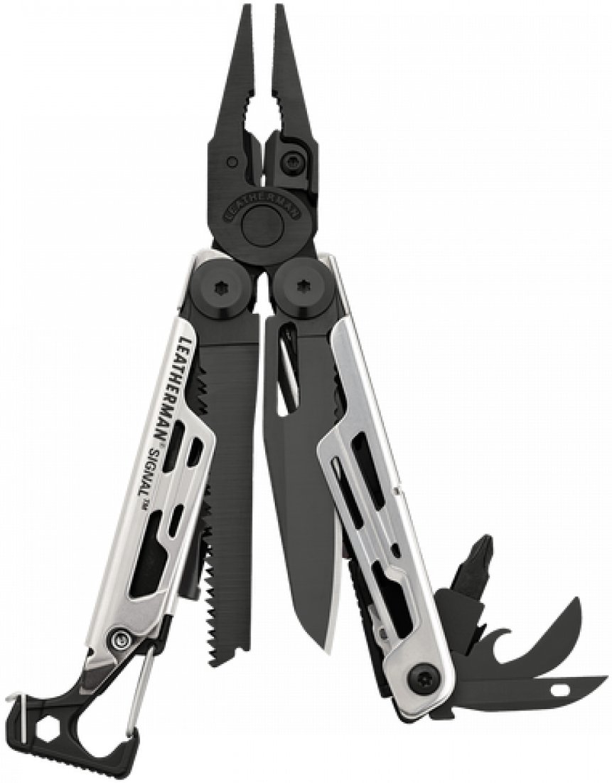 

Мультитул Leatherman Signal Black & Silver (черный/серебристый)