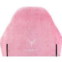 Игровое (геймерское) кресло Knight N1 Fabric Velvet 36 (розовый) в Бресте