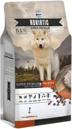 

Сухой корм для собак Quicker Super Premium Adult Adriatic Fish & Rice 7 кг