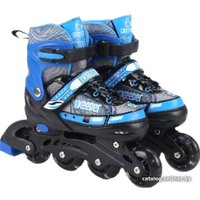 Роликовые коньки Игротрейд HD-P582-BS (р. 29-33, черный/синий)