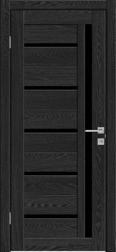 Triadoors Luxury 574 ПО 80x200 (anthracites/лакобель черный)