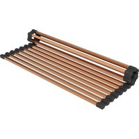 Кухонная мойка Roxen Uno 560210-54BR-GR бронза/текстурная PVD покрытие (с ролл-матом и дозатором)