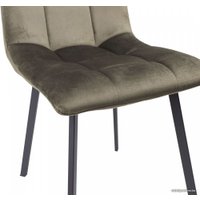 Стул AksHome Vermont (болотный велюр G062-52/черный)