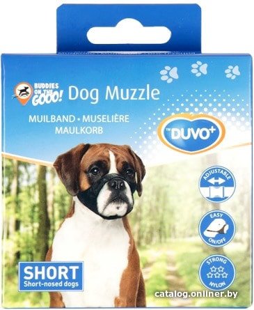Намордник Duvo Plus Dog Muzzle 4705135/DV (черный)