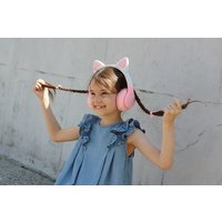 Наушники Miru Cat EP-W10 (розовый) + Defender Enjoy S600