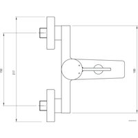 Смеситель Deante Floks BCF 010M