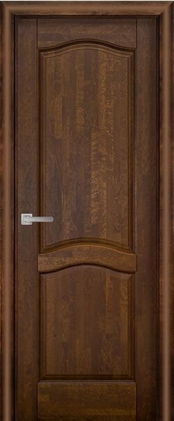 

Межкомнатная дверь Юркас Лео ДГ 60x200 (античный орех)