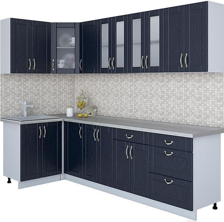 

Готовая кухня Интерлиния Мила Крафт 1.2x2.8 (дуб королевский)