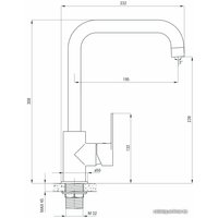 Смеситель Deante Alpinia BGA 063M