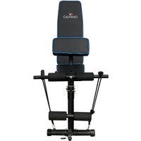 Силовая скамья Calviano 1003 складная (черный/синий)