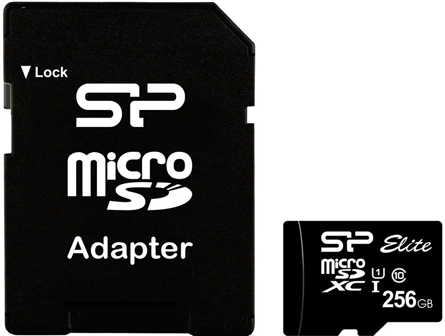 

Карта памяти Silicon-Power microSDXC SP256GBSTXBU1V10SP 256GB (с адаптером)