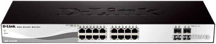 Настраиваемый коммутатор D-Link DGS-1210-20