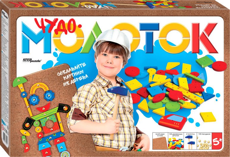 

Развивающая игра Step Puzzle Чудо-молоток 76139