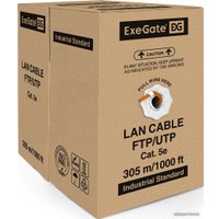 Кабель ExeGate FUTP4-C5e-CU-S24-IN-LSZH-OR-305 FTP