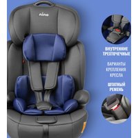 Детское автокресло Nino Simple ZY10 (черный/синий)