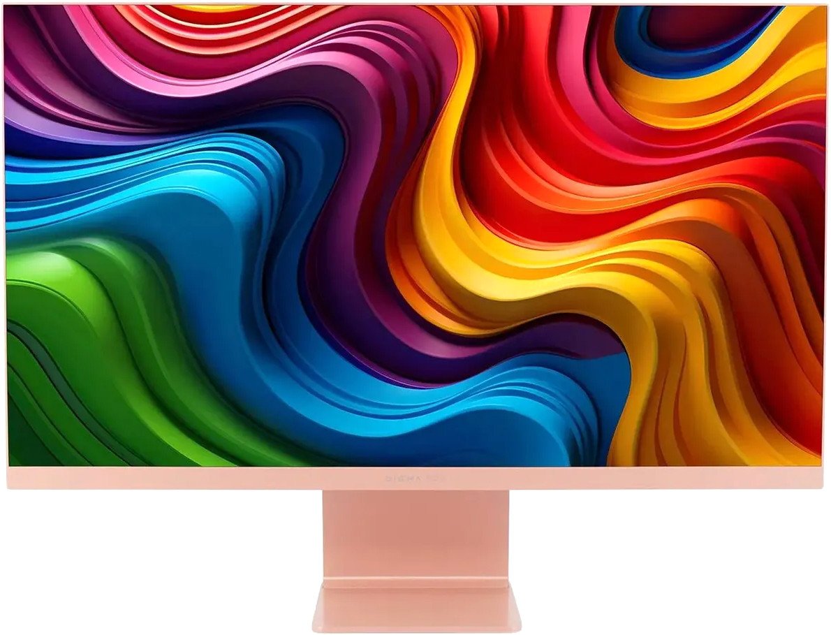 Игровой монитор Digma Pro 27 Art L (розовое золото)