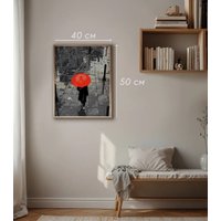 Картина по номерам PaintLine Под красным зонтом PL-00409