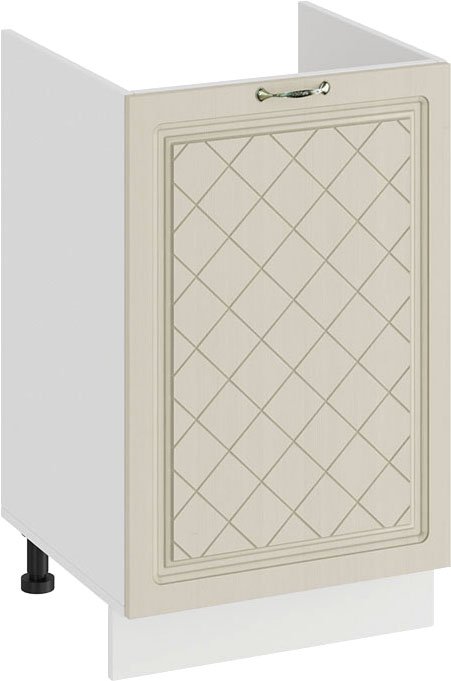 

Шкаф напольный Трия Бьянка 1Н5М (белый/дуб ваниль)