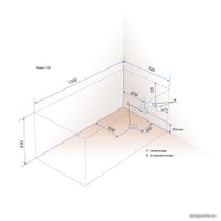 Ванна Triton Эмма 150x70 (с каркасом, 2 экрана и сифон)