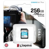 Карта памяти Kingston Canvas Go! Plus SDXC 256GB