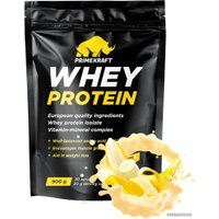 Протеин сывороточный (концентрат) Prime Kraft Whey Protein с витаминами и минералами (900г, банановый йогурт)