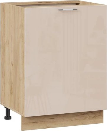 

Шкаф напольный Трия Весна 1Н6 с одной дверью (дуб крафт золотой/кофе с молоком)