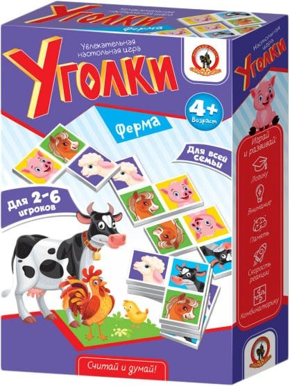 

Настольная игра Русский стиль Уголки. Ферма
