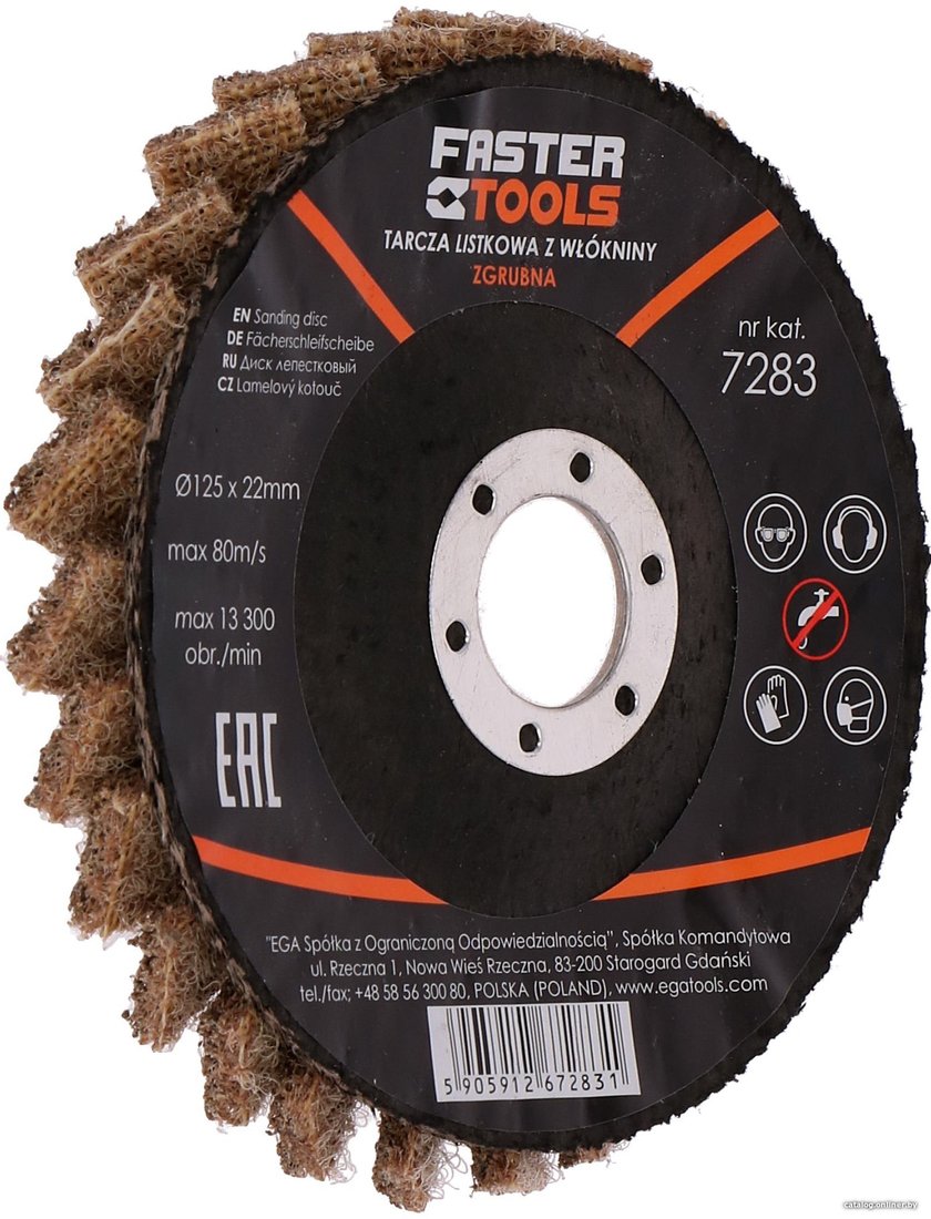 Шлифовальный круг Faster Tools 7284