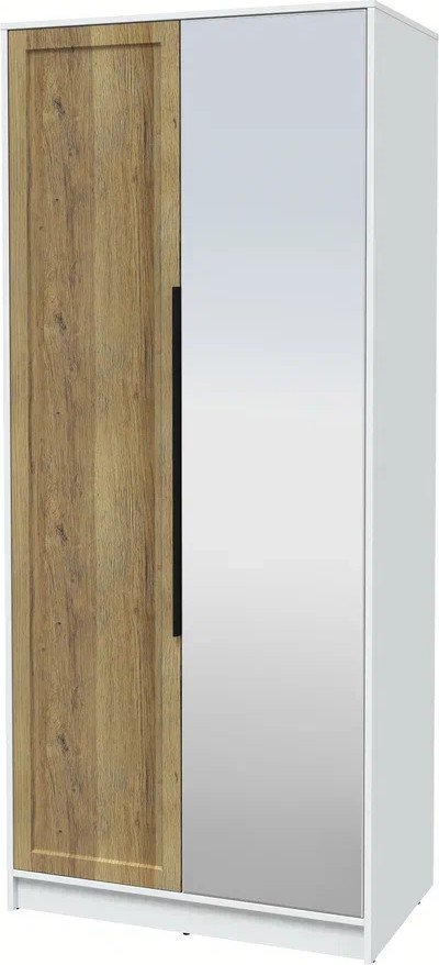 

Шкаф распашной Интерлиния Концепт Тренд КТ-Ш2(з) (белый платинум/дуб вотан)