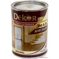 Эмаль Dekor для пола (светлый орех, 0.8 кг)