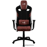 Игровое (геймерское) кресло AeroCool Count Burgundy Red (черный/красный)