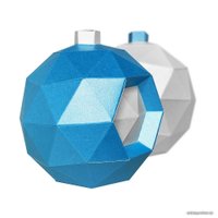 PaperCraft PAPERRAZ Шары новогодние
