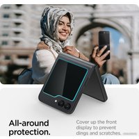 Защитное стекло Spigen Glass TR EZ Fit для Galaxy Z Flip 5 AGL06525 (2шт)