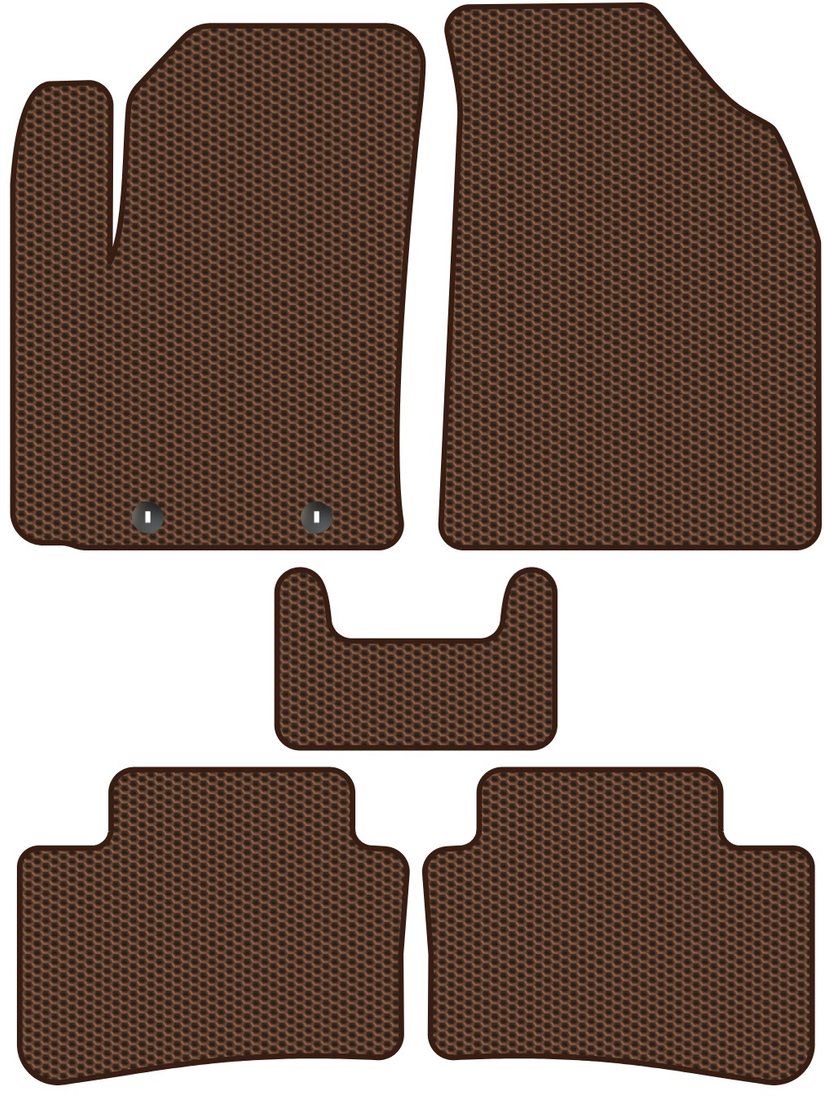 

Комплект ковриков для авто Alicosta Hyundai Creta II (suv / SU2) 2020 - Н.В. (коричневый, сота)