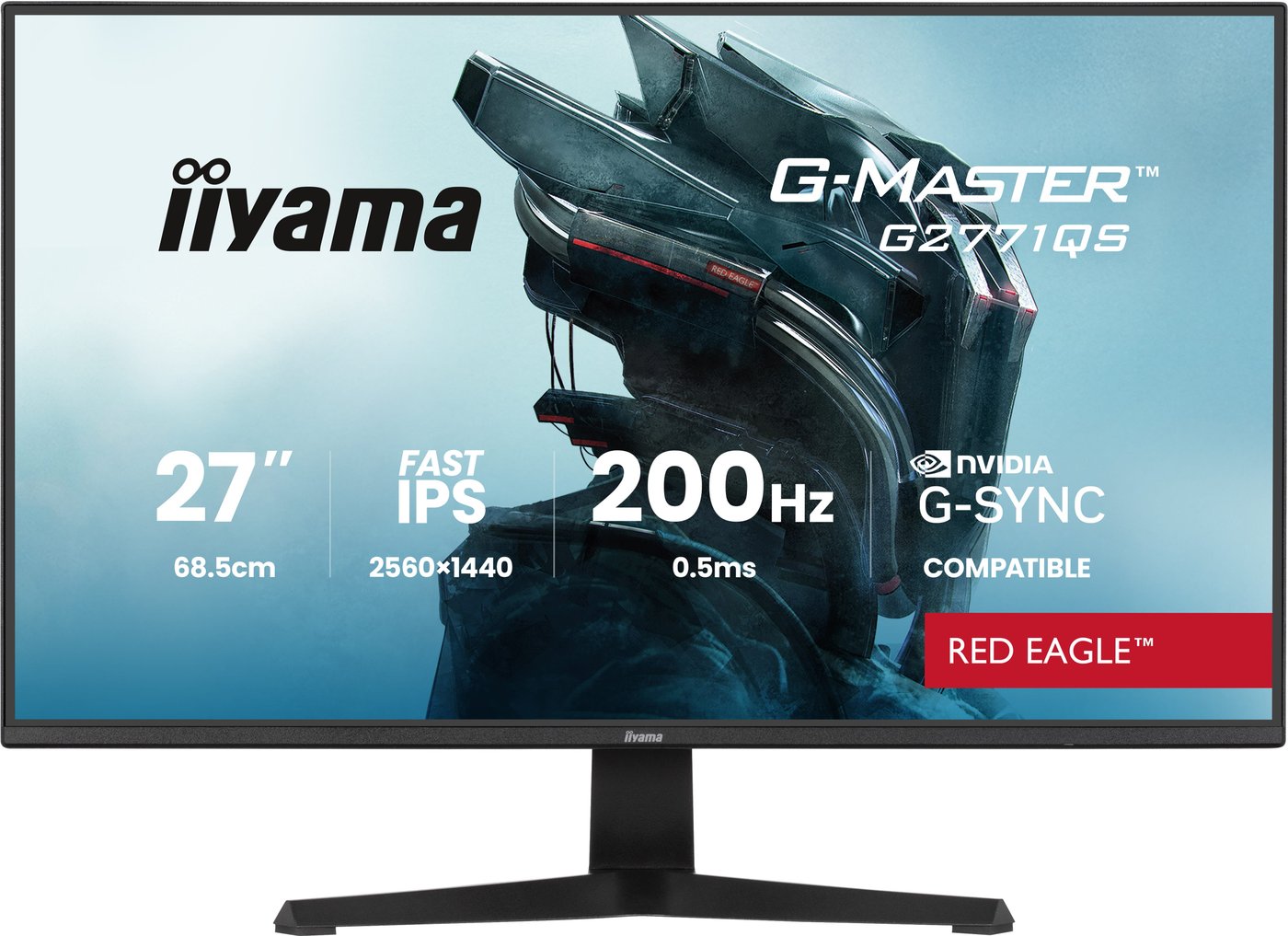 Игровой монитор iiyama G-Master Red Eagle G2771QS-B1