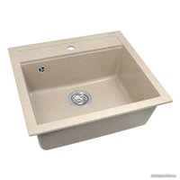 Кухонная мойка Aquasanita Quadro SQQ100W (beige 110)