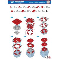 Конструктор King Tony отвертка крестовая TS1004 в Лиде